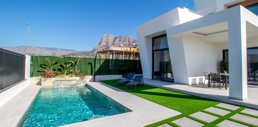 Вилла в Финестрат, Аликанте, Испания 3 спальни, 163м2 №164578