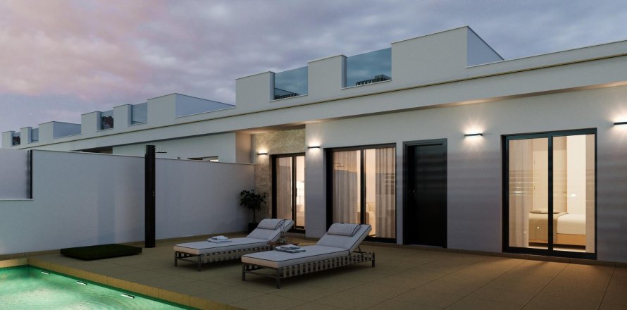 Townhouse in Roldan, Murcia, Spain 3 bedrooms, 90 sq.m. No. 141866