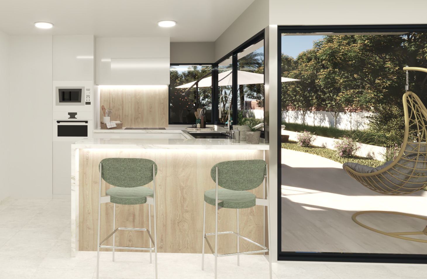 Duplex a Albir, Alicante, Spagna 3 camere da letto, 171 mq. N° 138199