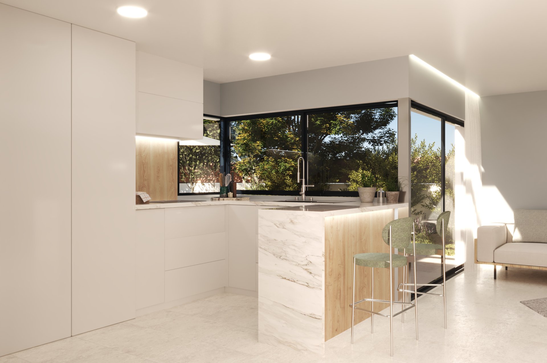 Duplex a Albir, Alicante, Spagna 3 camere da letto, 171 mq. N° 138199
