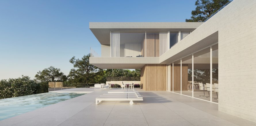 Huvila Benissa, Alicante, Espanja 4 makuuhuonetta, 548 m2 No. 154446