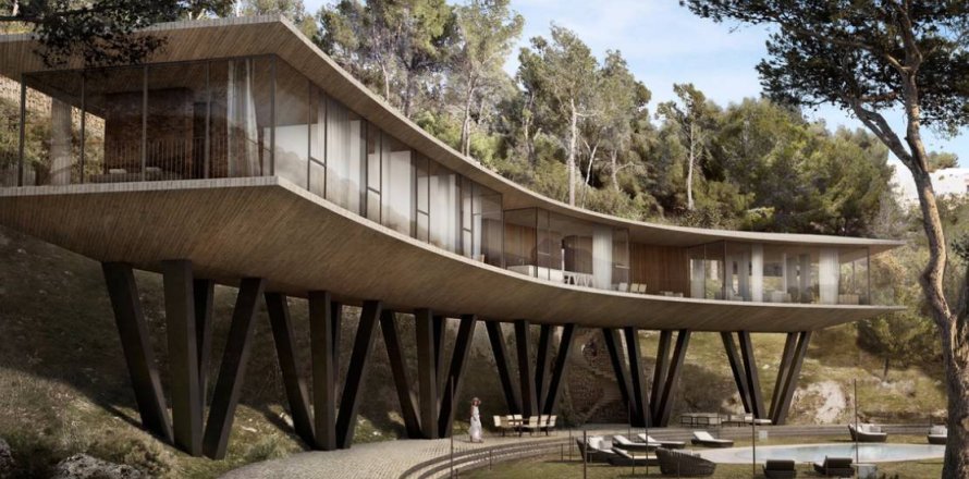 Huvila Benissa, Alicante, Espanja 4 makuuhuonetta, 1068 m2 No. 154451