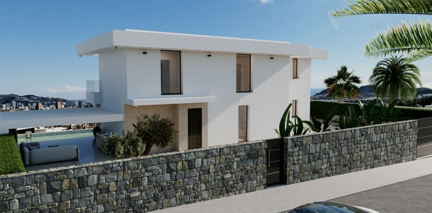Villa Finestrat, Alicante, Spānijā 5 istabas, 365 m2 Nr. 154452