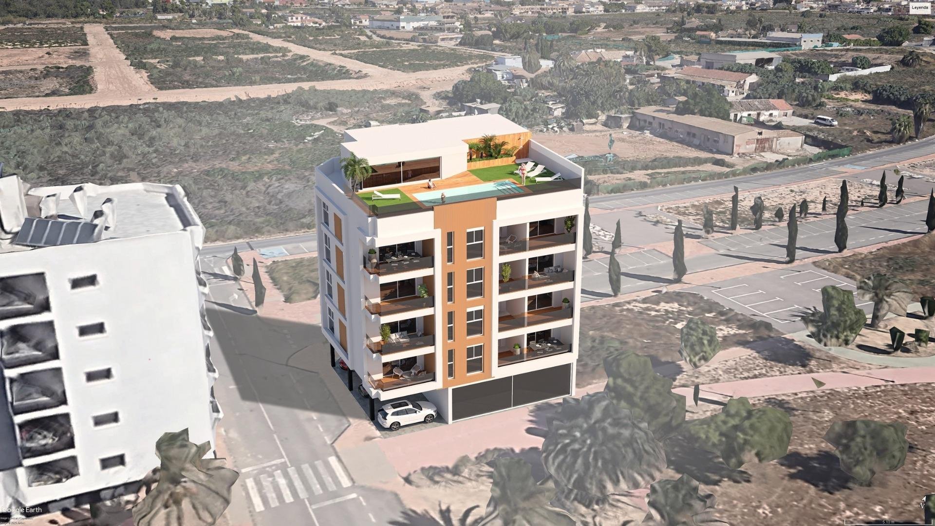 Appartamento a Lo Pagan, Murcia, Spagna 2 camere da letto, 81 mq. N° 161255