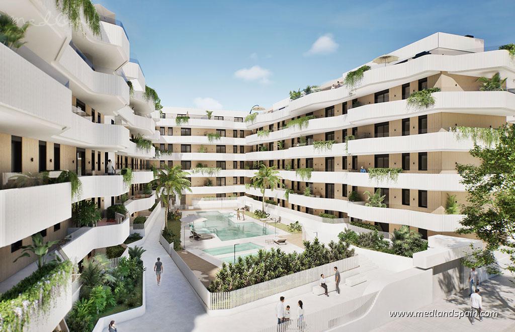 Lägenhet i Mijas Costa, Malaga, Spanien 3 sovrum, 124 kvm. Nr. 108909