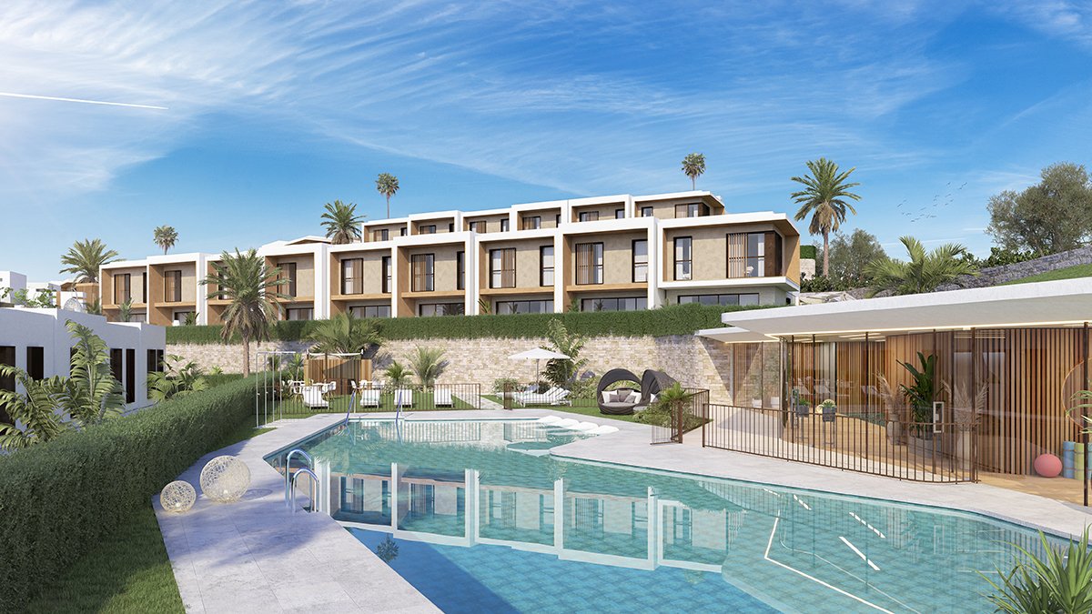 Bliźniak w Mijas, Malaga, Hiszpania 3 sypialnie, 137 mkw. nr 134877