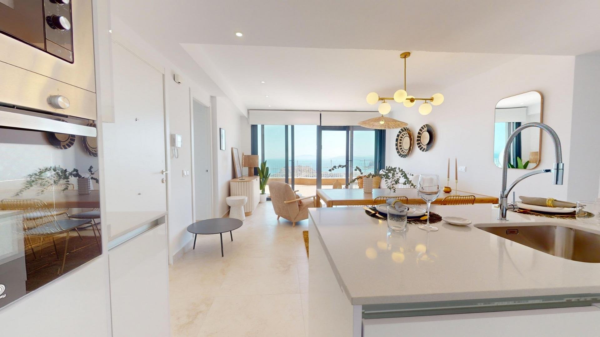 Apartamento en Águilas, Murcia, España 2 dormitorios, 71 m2 No. 147812