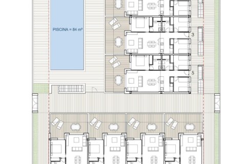 Продажа бунгало в Бигастро, Аликанте, Испания 3 спальни, 90м2 №147813 - фото 8