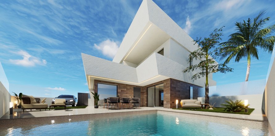 Вилла в Сан-Педро-дель-Пинатар, Мурсия, Испания 3 спальни, 125м2 №155704