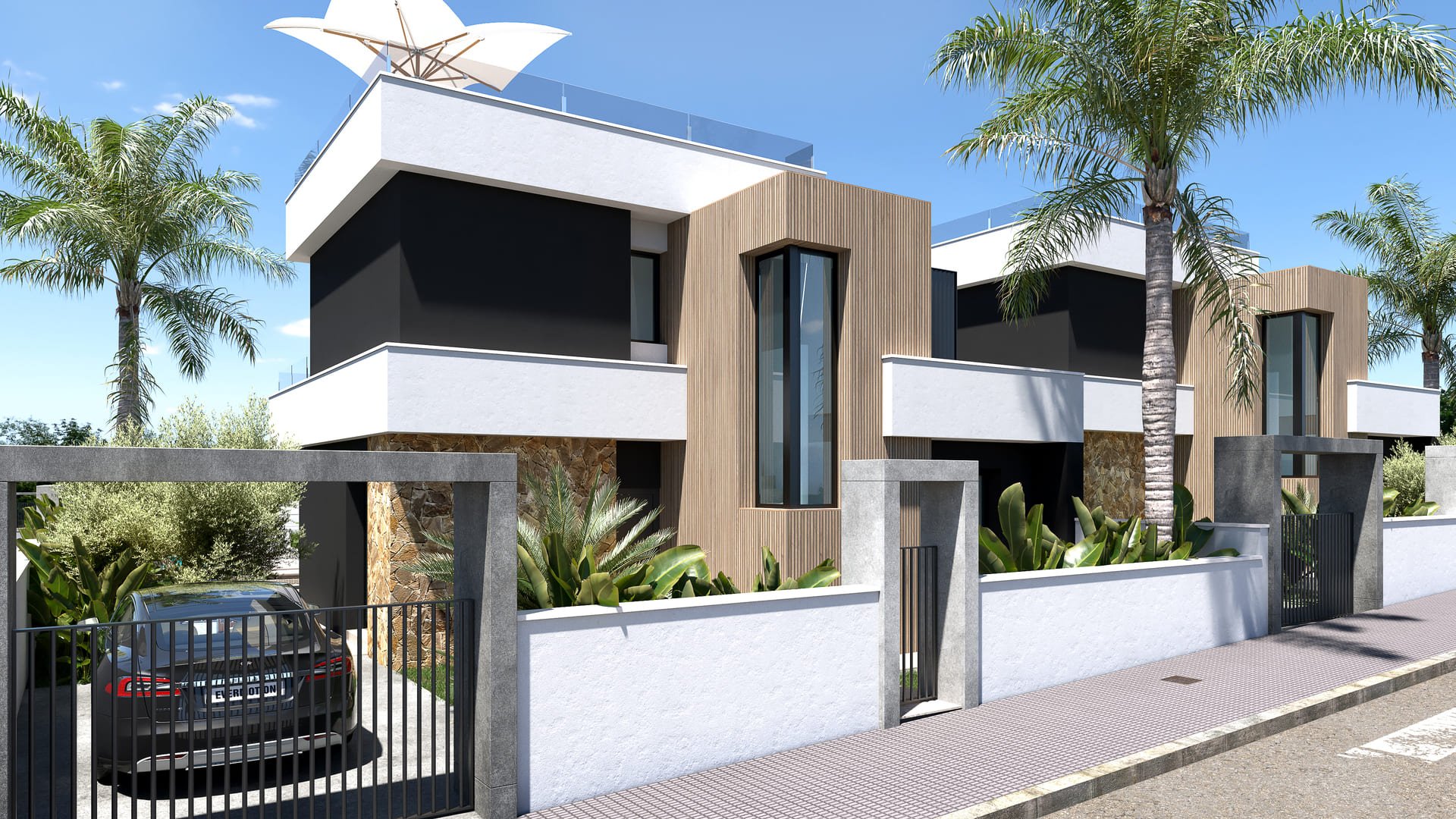 Villa a Ciudad Quesada, Alicante, Spagna 3 camere da letto, 200 mq. N° 155708