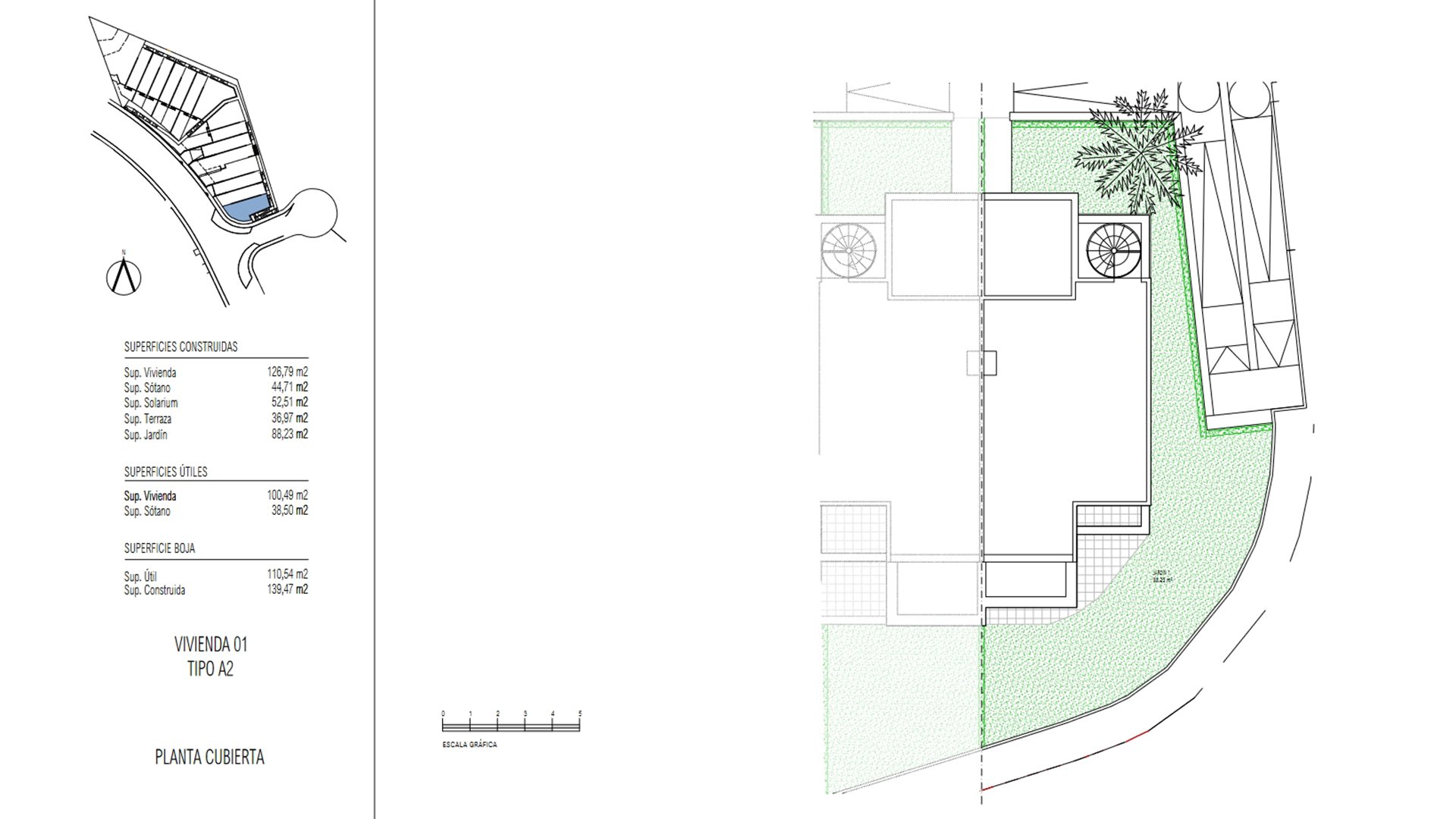 Townhouse in Golden View II, Manilva, Malaga, Spa, 3 bedrooms, 126.79 sq.m. No. 52376
