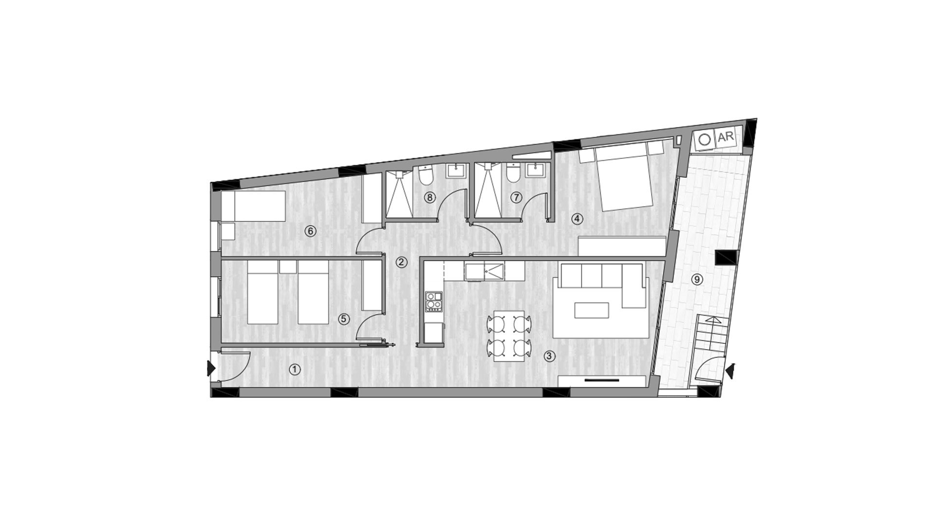 Apartament w Living Estepona, Torrevieja, Alicante, Hiszpania 3 sypialnie, 118.47 mkw. nr 147099