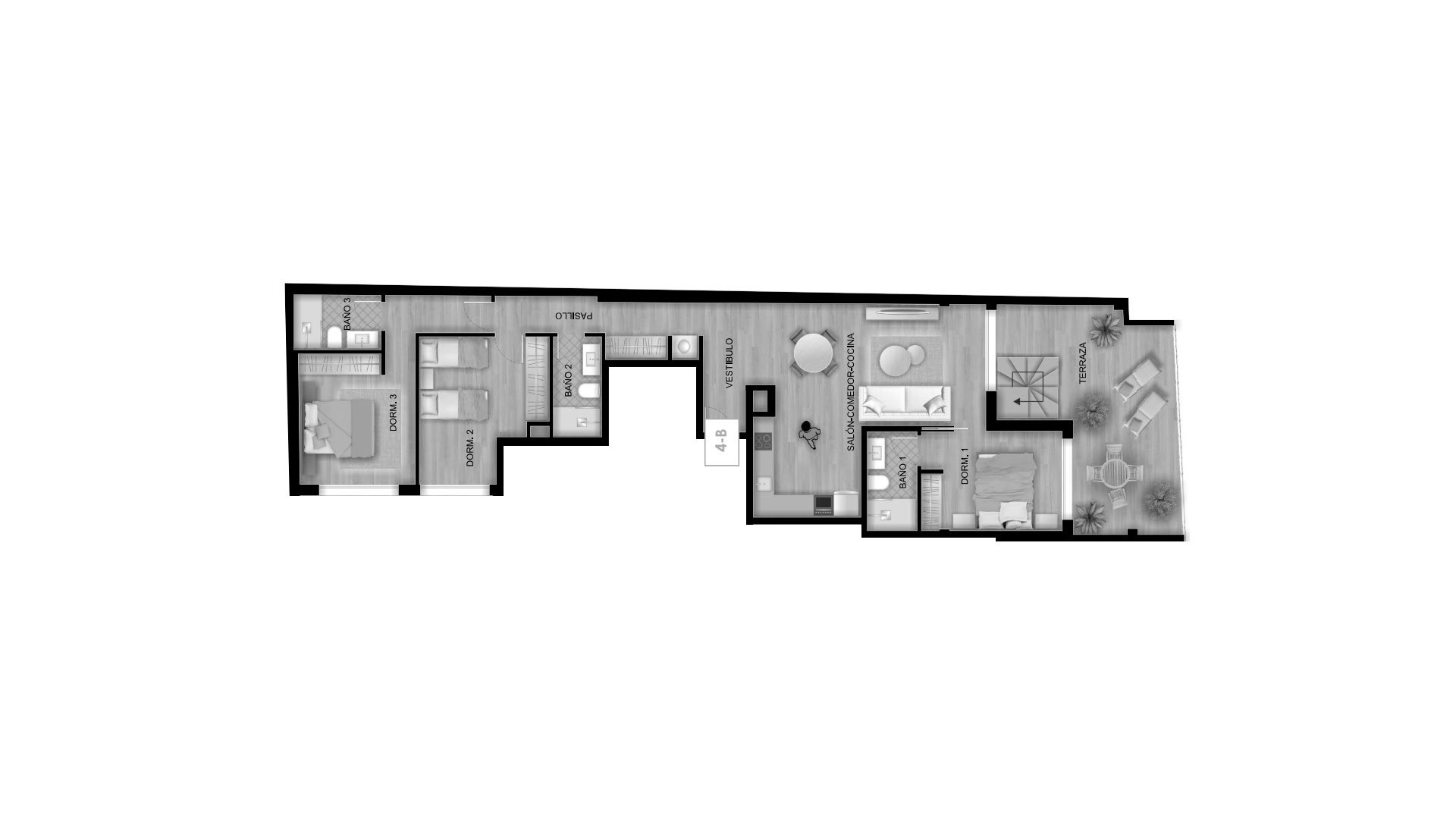 Huoneisto Living Estepona, Torrevieja, Alicante, Espanja 3 makuuhuonetta, 216 m2 No. 147093