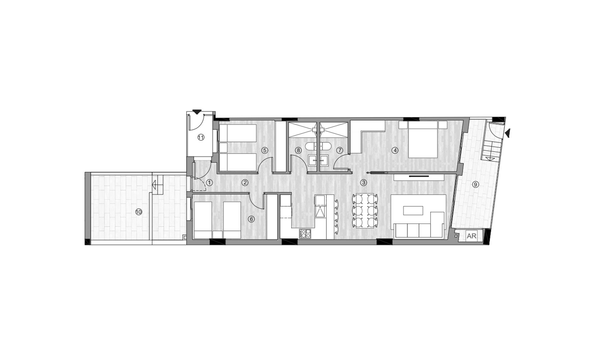 Apartament w Living Estepona, Torrevieja, Alicante, Hiszpania 3 sypialnie, 128.21 mkw. nr 147100