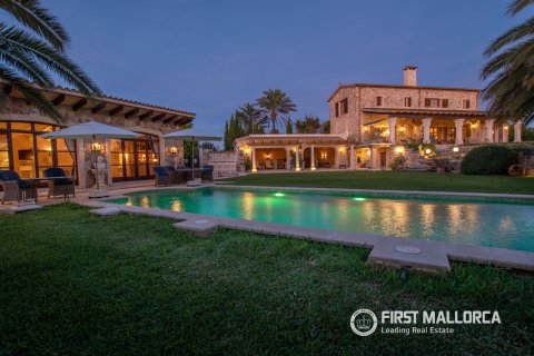 Finca Porreres, Mallorca, Espanja 4 makuuhuonetta, 412 m2 No. 196354