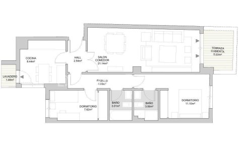 Apartament w Mijas, Malaga, Hiszpania 1 sypialnia, 38 mkw. nr 181380 – zdjęcie 23