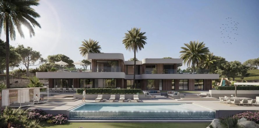 Villa i Dehesa De Campoamor, Alicante, Spanien 4 sovrum, 3623 kvm. Nr. 180787