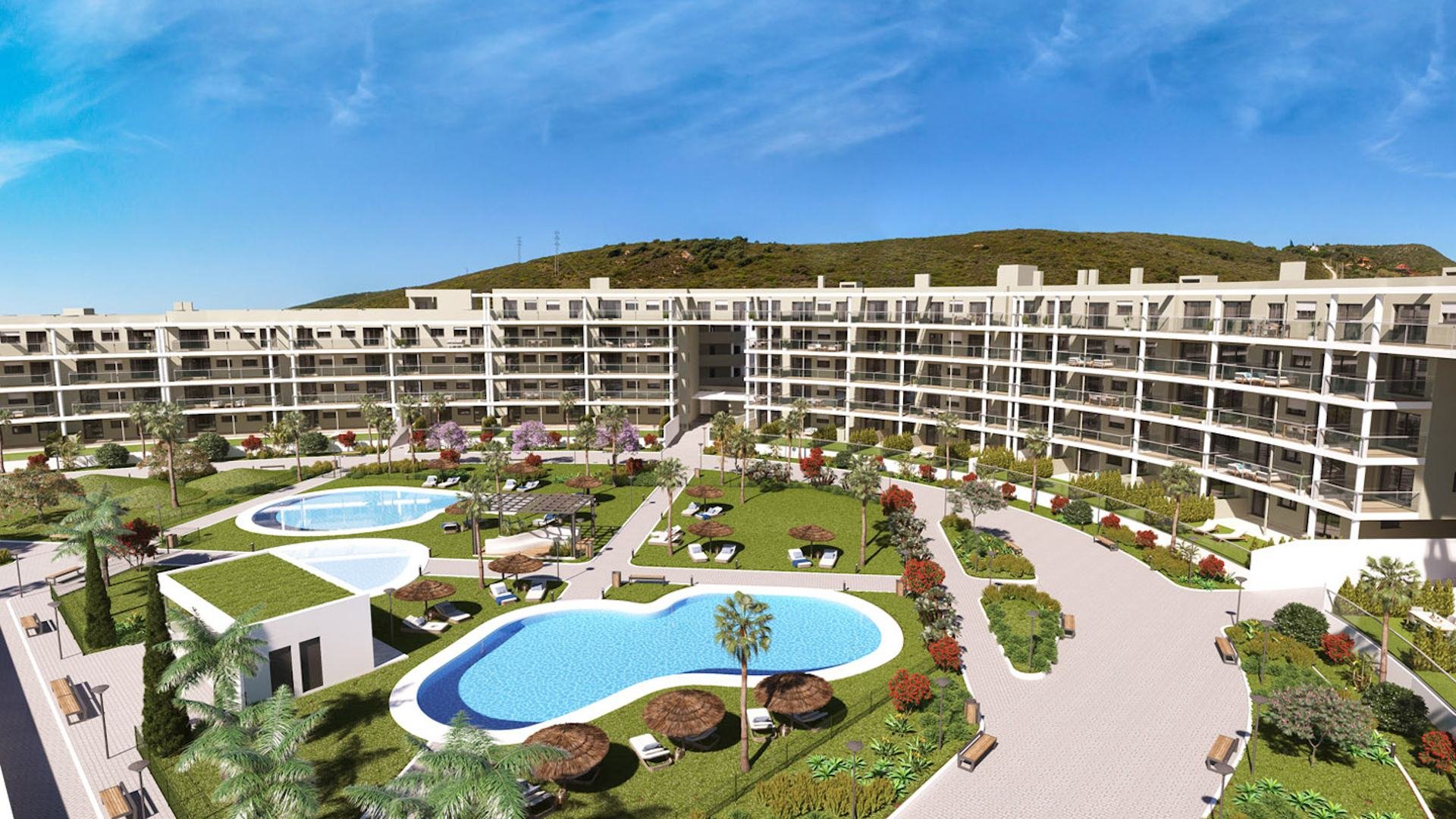Appartamento in Amphora Beach, Manilva, Malaga, Spagn, 2 camere da letto, 93.39 mq. N° 65765