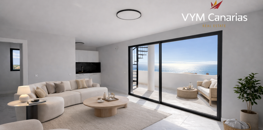 Penthouse w Tijoco Bajo, Tenerife, Hiszpania 2 sypialnie,  nr 168551
