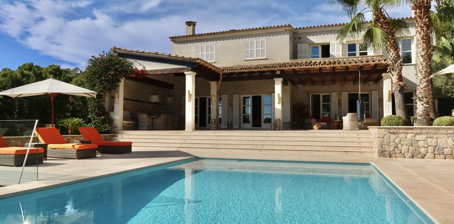 Willa w El Camp De Mar, Mallorca, Hiszpania 5 sypialni, 384 mkw. nr 140281