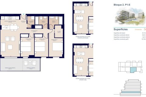 Dzīvoklis pārdošanā Villajoyosa, Alicante, Spānijā 3 istabas, 127 m2 Nr. 133728 - attēls 16