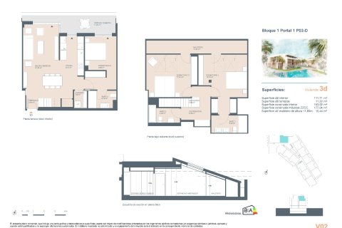 Продажа квартиры в Хавеа, Аликанте, Испания 3 спальни, 153м2 №133730 - фото 23