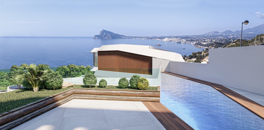 Villa in Altea, Alicante, Spain 4 bedrooms, 315.3 sq.m. No. 176026