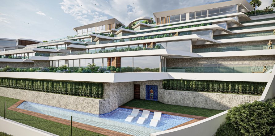 Huoneisto Altea, Alicante, Espanja 3 makuuhuonetta, 244.85 m2 No. 176022