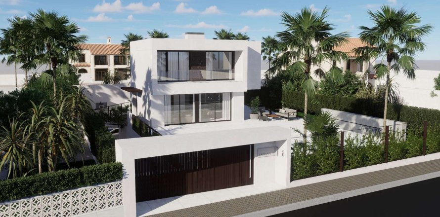 Villa en La Nucia, Alicante, España 4 dormitorios, 237.29 m2 No. 176023