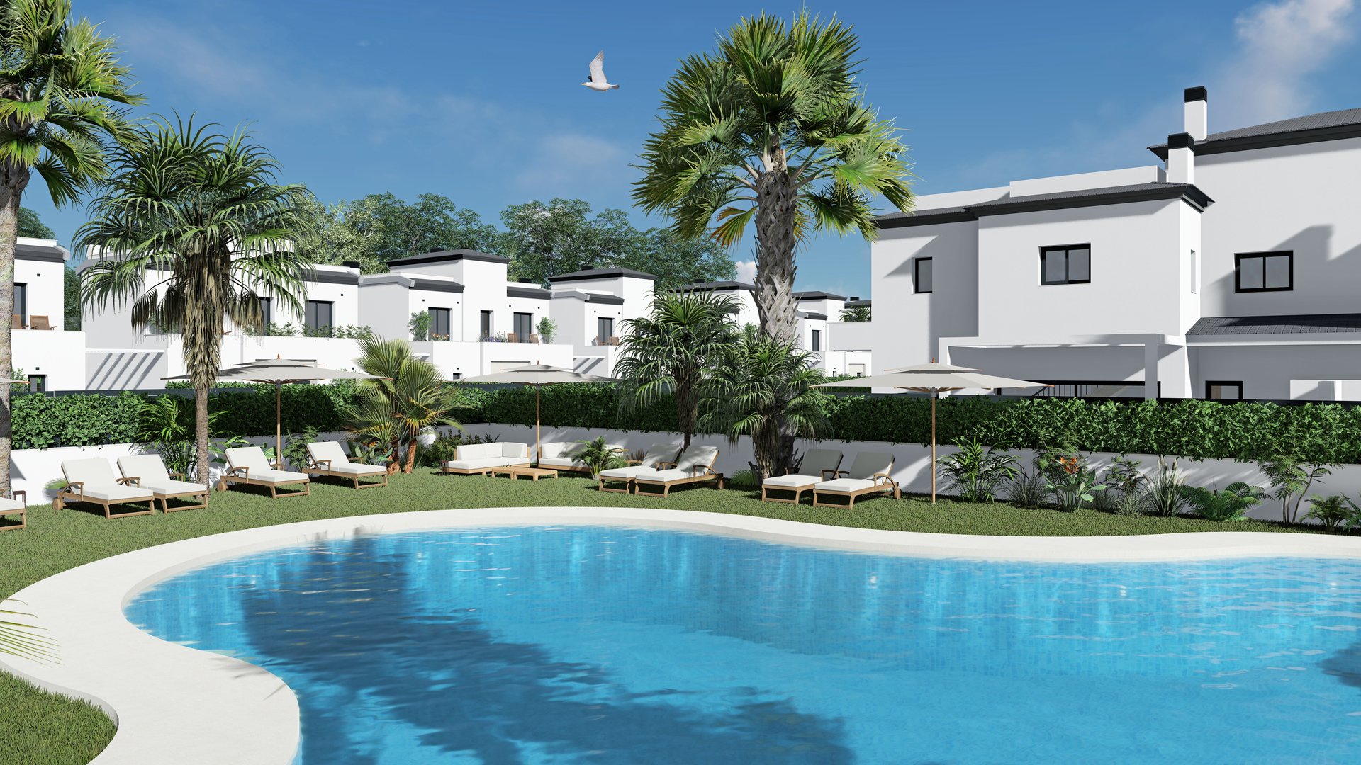 Duplex a Gran Alacant, Alicante, Spagna 3 camere da letto, 96 mq. N° 143032