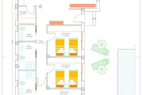 Villa en venta Calasparra, Murcia, España 3 dormitorios, 104 m2 No. 134689 - foto 13