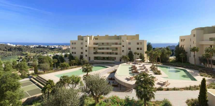 Квартира в Лас Лагунас Де Михас, Малага, Испания 3 спальни, 134м2 №162345