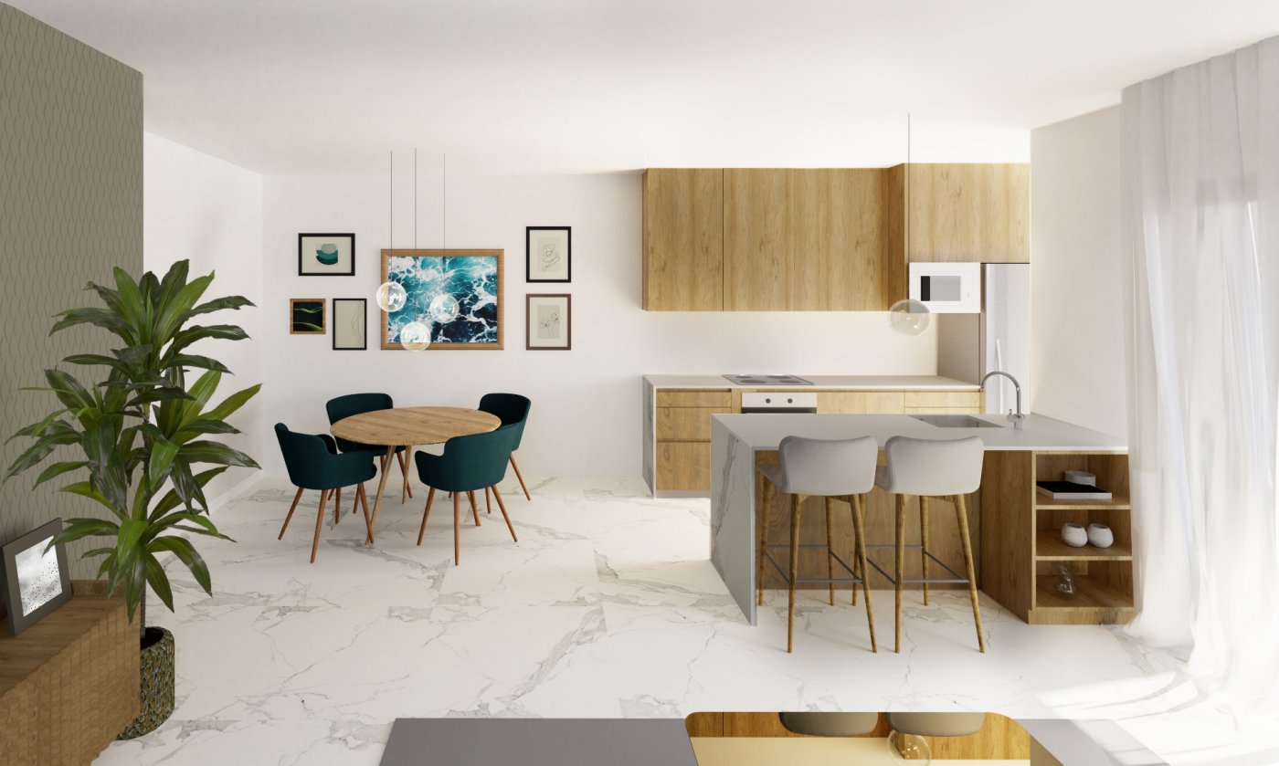 Huoneisto Guardamar del Segura, Alicante, Espanja 3 makuuhuonetta, 100 m2 No. 74723