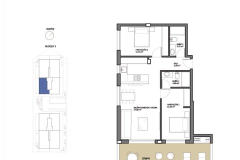Wohnung zum Verkauf Alicante, Spanien 2 Schlafzimmer, 90 m2 Nr. 139242 - Foto 19