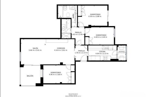 Huoneisto myytävänä Calafell, Tarragona, Espanja, 3 makuuhuonetta, 99 m2 No. 168502 - kuva 13