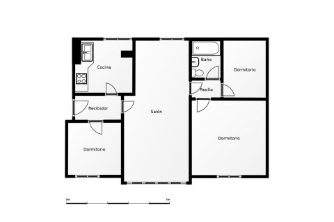 Apartment for sale in Barcelona, Spain 3 bedrooms, 81 sq.m. No. 167095 - photo 24