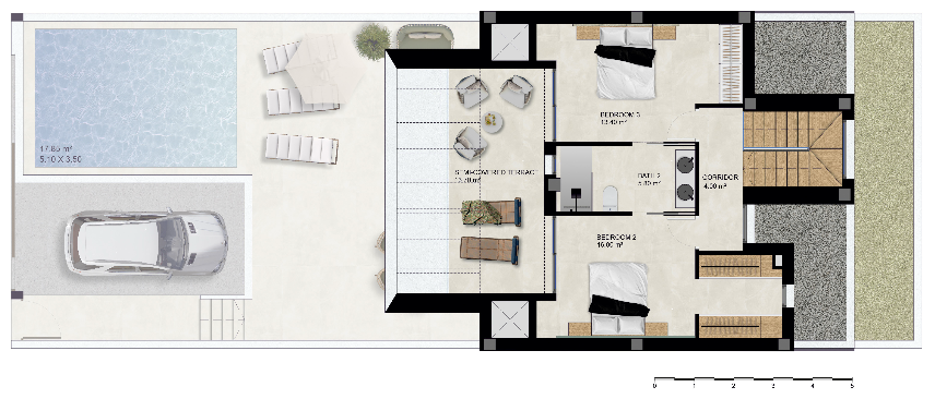 Townhouse à Dolores, Alicante, Espagne 3 chambres, 143 m2 No. 178274