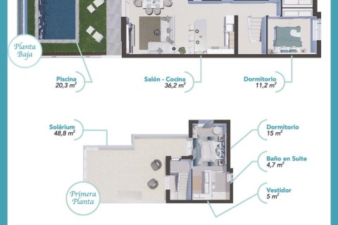 Villa zum Verkauf Los Alcazares, Murcia, Spanien 3 Schlafzimmer, 232 m2 Nr. 134367 - Foto 14
