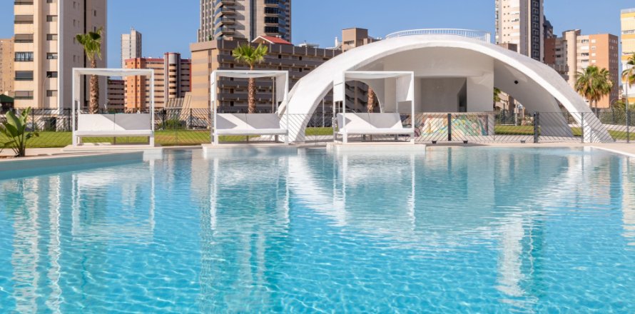 Lägenhet i Benidorm, Alicante, Spanien 2 sovrum, 102 kvm. Nr. 143050