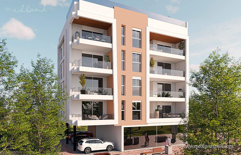 Wohnung in Lo Pagan, Murcia, Spanien 1 Schlafzimmer, 61 m2 Nr. 155246