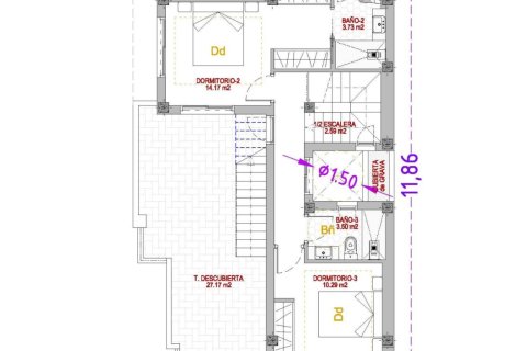 Villa in vendita Benidorm, Alicante, Spagna 5 camere da letto, 205 mq. N° 134566 - foto 9