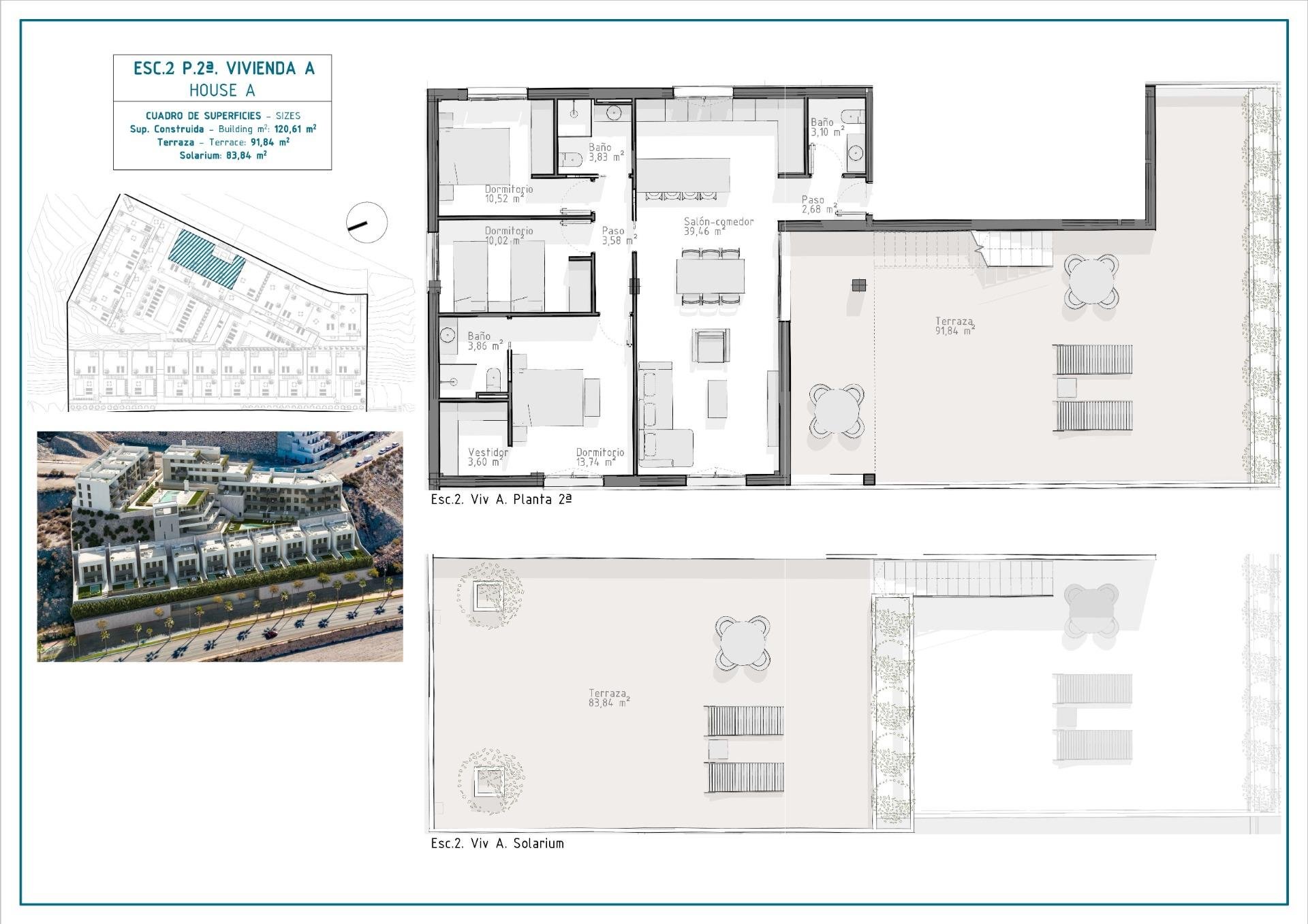 Apartamento en Águilas, Murcia, España 2 dormitorios, 74 m2 No. 134567