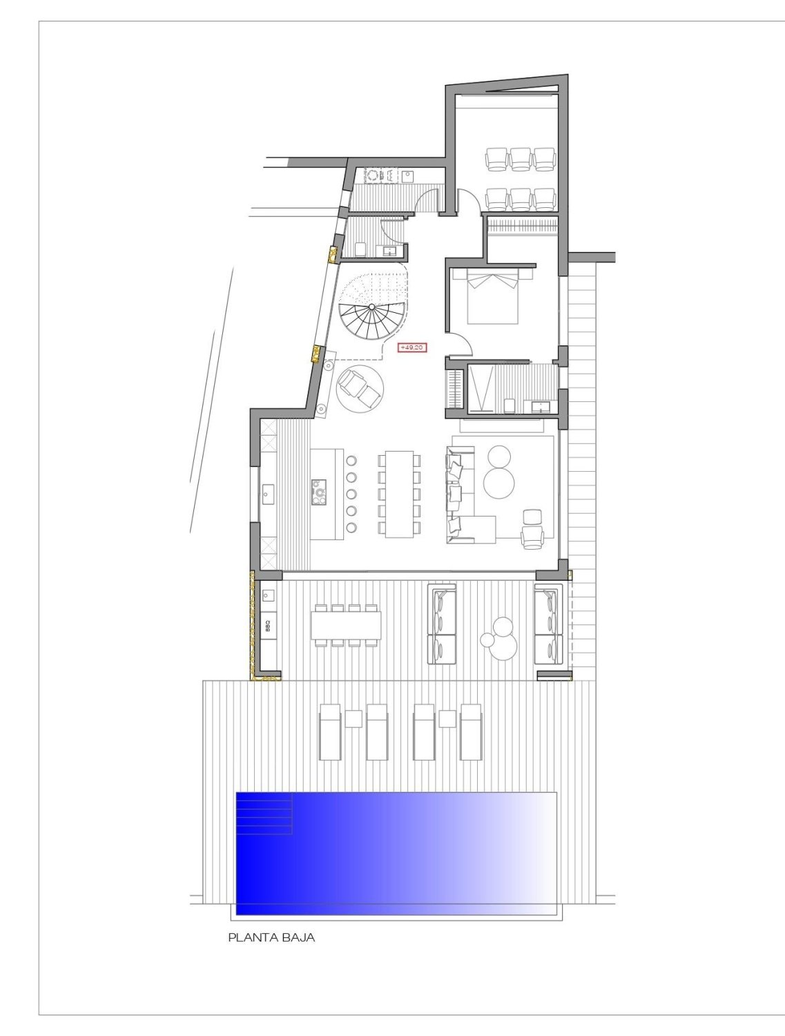 Huvila Moraira, Alicante, Espanja 4 makuuhuonetta, 350 m2 No. 134563