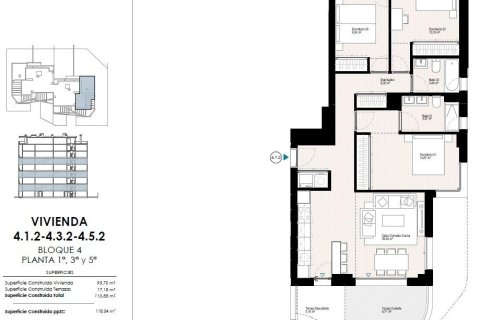 Lägenhet till salu i Villajoyosa, Alicante, Spanien 3 sovrum, 118 kvm. Nr. 141574 - foto 18