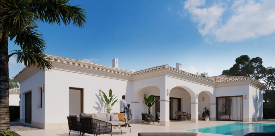 Вилла в Ло Паган, Мурсия, Испания 3 спальни, 159м2 №141571