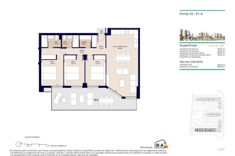 Apartment for sale Almeria, Spain 3 bedrooms, 105 sq.m. No. 133733 - photo 13