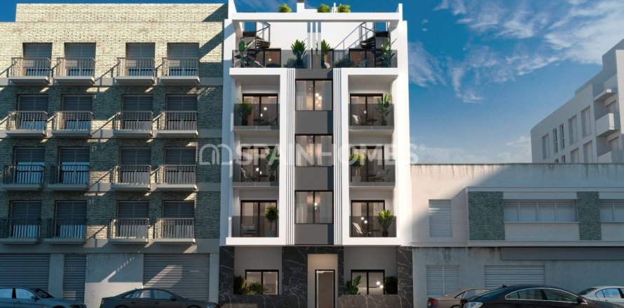 Apartamento en Torrevieja, Alicante, España 1 dormitorio, 60 m2 No. 154376