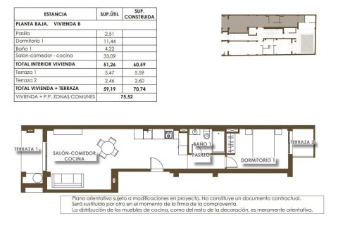 Apartamento en venta en Torrevieja, Alicante, España 2 dormitorios, 92 m2 No. 154377 - foto 23