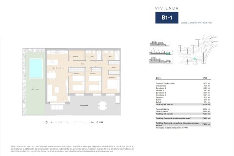 Dzīvoklis pārdošanā Albir, Alicante, Spānijā 3 istabas, 98 m2 Nr. 137065 - attēls 11