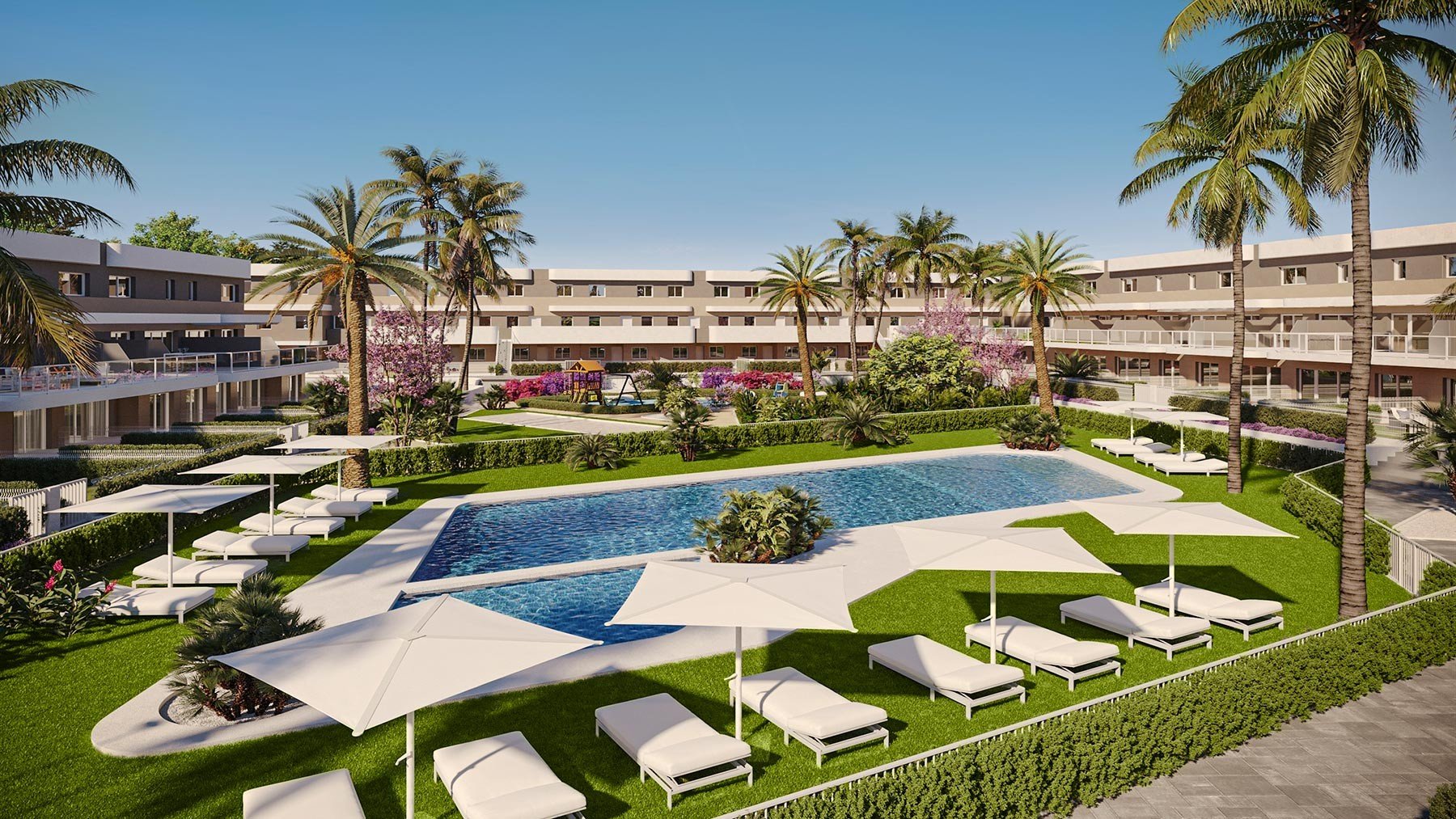 Huoneisto Alicante, Espanja 2 makuuhuonetta, 81 m2 No. 154754